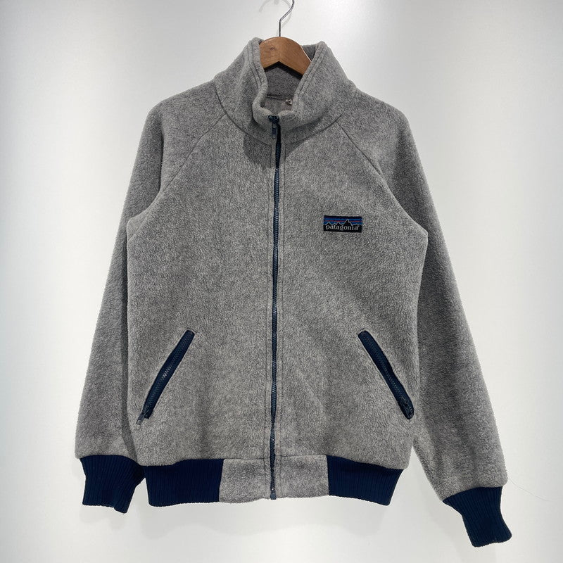 【中古品】【メンズ】 PATAGONIA パタゴニア 80's ZIP UP FLEECE JACKET VINTAGE 80年代 デカタグ ジップアップ フリースジャケット ライトアウター 144-260925-yo-03-teih サイズ：M カラー：グレー 万代Net店
