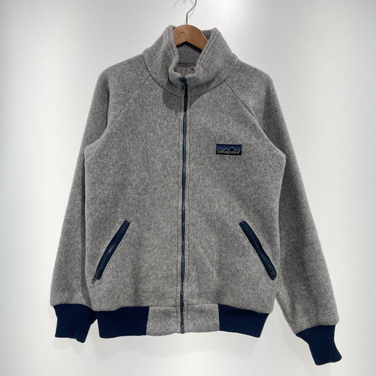 【中古品】【メンズ】 PATAGONIA パタゴニア 80's ZIP UP FLEECE JACKET VINTAGE 80年代 デカタグ ジップアップ フリースジャケット ライトアウター 144-260925-yo-03-teih サイズ：M カラー：グレー 万代Net店