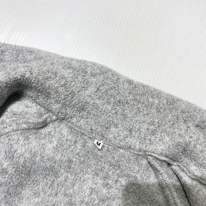 【中古品】【メンズ】 PATAGONIA パタゴニア 80's ZIP UP FLEECE JACKET VINTAGE 80年代 デカタグ ジップアップ フリースジャケット ライトアウター 144-260925-yo-03-teih サイズ：M カラー：グレー 万代Net店