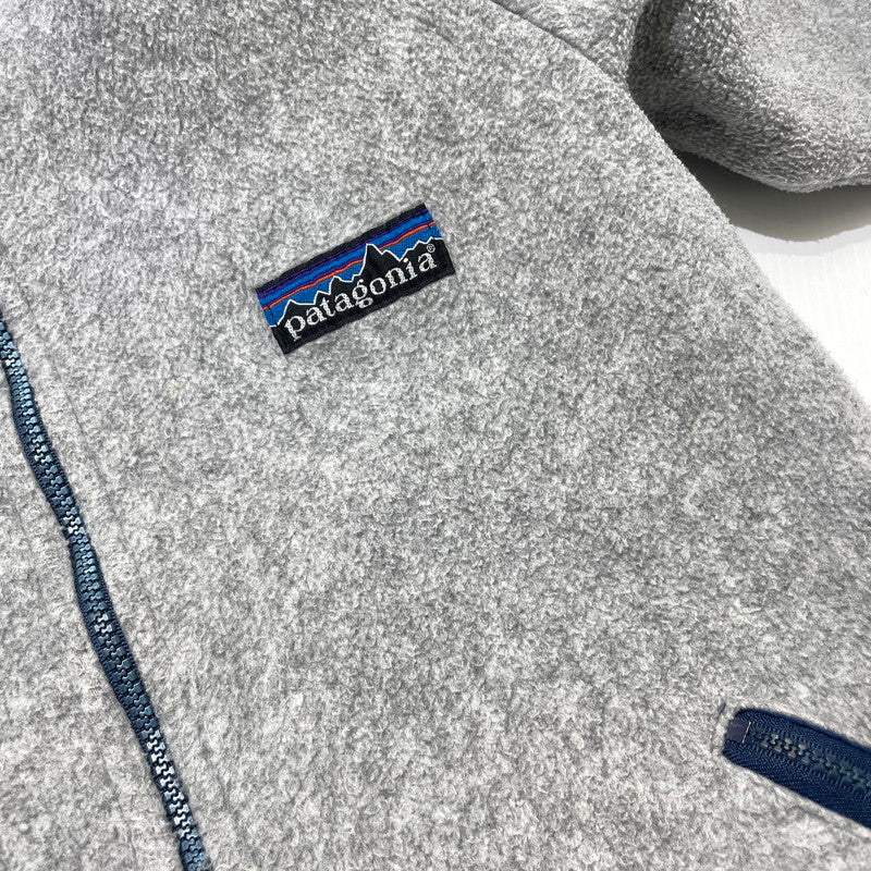 【中古品】【メンズ】 PATAGONIA パタゴニア 80's ZIP UP FLEECE JACKET VINTAGE 80年代 デカタグ ジップアップ フリースジャケット ライトアウター 144-260925-yo-03-teih サイズ：M カラー：グレー 万代Net店
