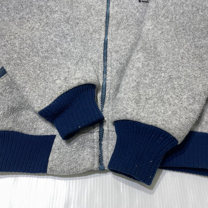 【中古品】【メンズ】 PATAGONIA パタゴニア 80's ZIP UP FLEECE JACKET VINTAGE 80年代 デカタグ ジップアップ フリースジャケット ライトアウター 144-260925-yo-03-teih サイズ：M カラー：グレー 万代Net店