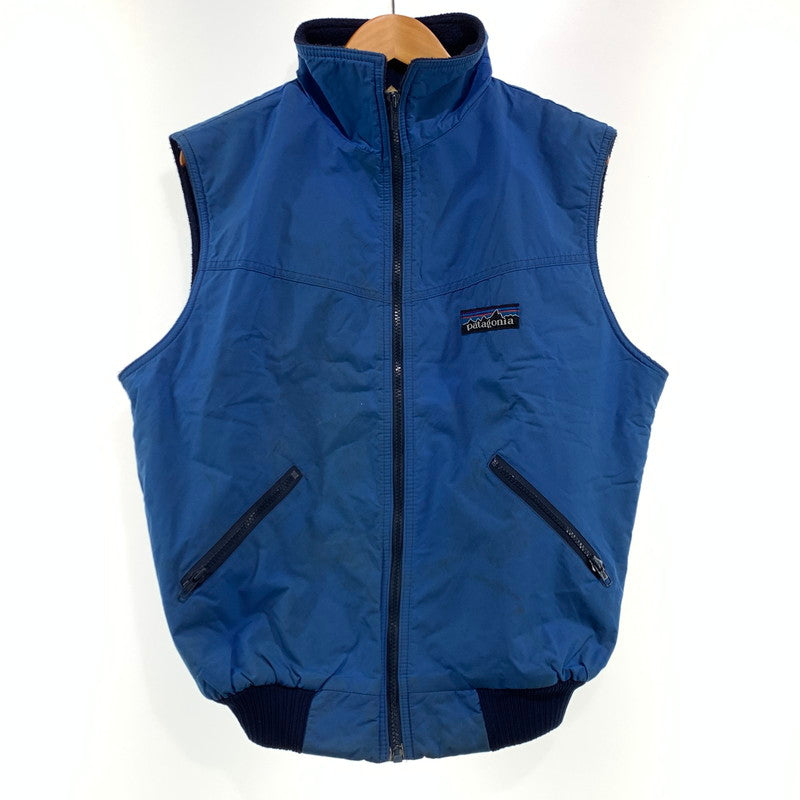 【現状渡し品】【メンズ】 Patagonia パタゴニア NYLON VEST VINTAGE ナイロン ベスト ライトアウター ヴィンテージ 144-260923-ko-01-teih サイズ：M カラー：ブルー 万代Net店