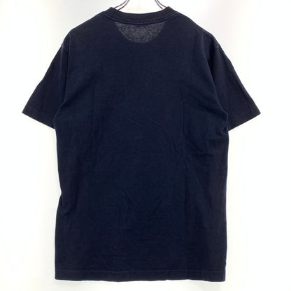 【中古品】【メンズ】 STUSSY ステューシー HAND SIGN S/S T-SHIRT ハンドサイン ショートスリーブ Tシャツ 半袖 トップス 黒タグ 142-260927-ko-01-teih サイズ：M カラー：ネイビー 万代Net店