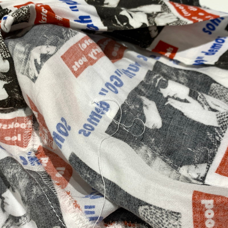 【中古品】【メンズ】 HYSTERIC GLAMOUR ヒステリックグラマー SONIC YOUTH GOO DEMOS S/S SHIRT 02221AH06 ソニックユース ショートスリーブ シャツ 半袖 トップス レーヨン 140-260923-ko-02-teih サイズ：XL カラー：総柄 万代Net店