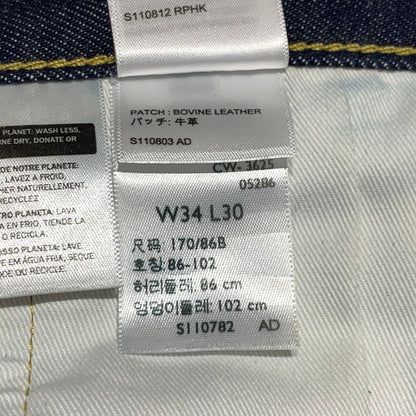 【中古品】【メンズ】 Levi’s リーバイス 501 DENIM PANTS PC9-0047H-0001 デニムパンツ ボトムス ジーンズ ボタン裏 刻印5286 復刻 156-260923-ko-24-teih サイズ：W34L30 カラー：インディゴ 万代Net店