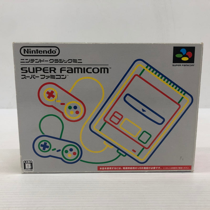 【中古品】 ニンテンドークラシックミニ　スーパーファミコン　本体　動作確認済 023-260509-ns-01-teih 万代Net店