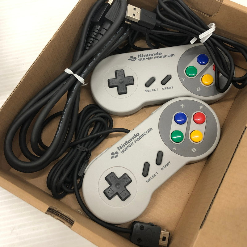 【中古品】 ニンテンドークラシックミニ　スーパーファミコン　本体　動作確認済 023-260509-ns-01-teih 万代Net店