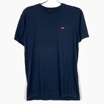 【中古品】【メンズ】 SUPREME シュプリーム SMALL BOX TEE S/S スモール ボックス ロゴ Tシャツ ショート スリーブ 半袖 トップス 149-260923-sa-09-teih サイズ：M カラー：ネイビー 万代Net店