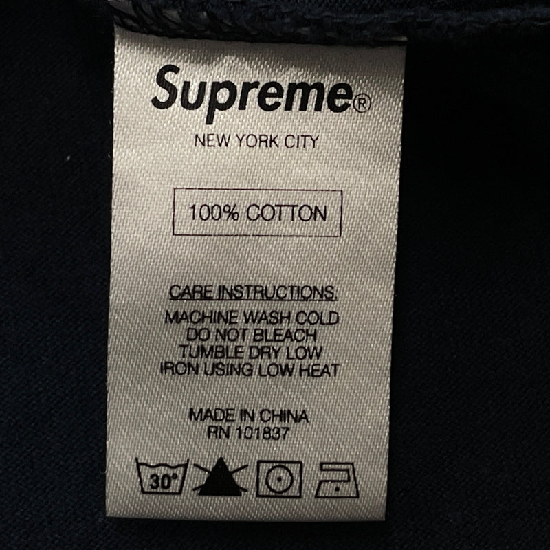 【中古品】【メンズ】 SUPREME シュプリーム SMALL BOX TEE S/S スモール ボックス ロゴ Tシャツ ショート スリーブ 半袖 トップス 149-260923-sa-09-teih サイズ：M カラー：ネイビー 万代Net店