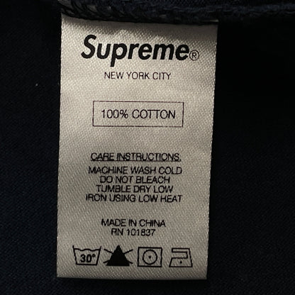 【中古品】【メンズ】 SUPREME シュプリーム SMALL BOX TEE S/S スモール ボックス ロゴ Tシャツ ショート スリーブ 半袖 トップス 149-260923-sa-09-teih サイズ：M カラー：ネイビー 万代Net店
