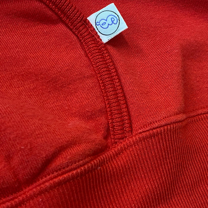【中古品】【メンズ】 GOODENOUGH グッドイナフ 00’s VENTILATION HOODIE 2000年代 ベンチレーション フーディ フルジップパーカー 142-260923-sa-05-teih サイズ：L カラー：レッド 万代Net店
