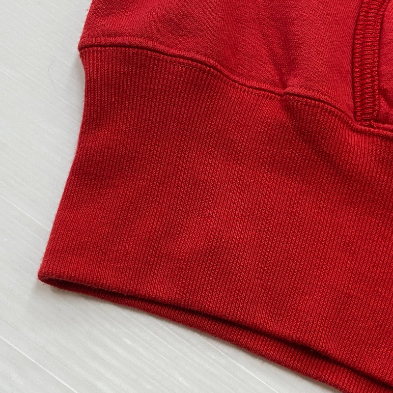 【中古品】【メンズ】 GOODENOUGH グッドイナフ 00’s VENTILATION HOODIE 2000年代 ベンチレーション フーディ フルジップパーカー 142-260923-sa-05-teih サイズ：L カラー：レッド 万代Net店