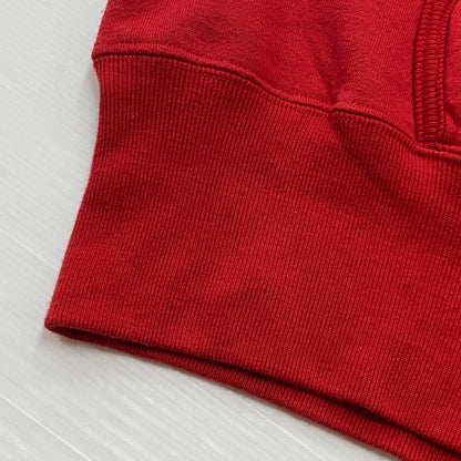 【中古品】【メンズ】 GOODENOUGH グッドイナフ 00’s VENTILATION HOODIE 2000年代 ベンチレーション フーディ フルジップパーカー 142-260923-sa-05-teih サイズ：L カラー：レッド 万代Net店