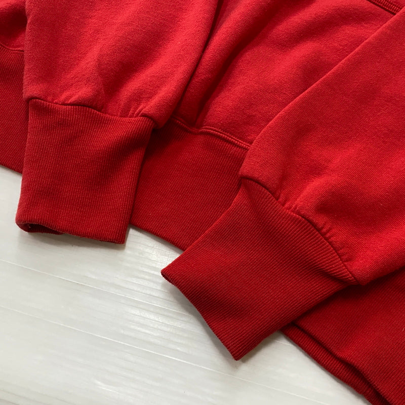 【中古品】【メンズ】 GOODENOUGH グッドイナフ 00’s VENTILATION HOODIE 2000年代 ベンチレーション フーディ フルジップパーカー 142-260923-sa-05-teih サイズ：L カラー：レッド 万代Net店