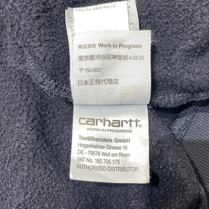 【中古品】【メンズ】 Carhartt WIP カーハート ワークインプログレス HOODED CHASE JACKET I026385 フーデッド チェース ジャケット 長袖 トップス ジップアップ パーカー 145-260925-yo-08-teih サイズ：L カラー：ダークネイビー 万代Net店