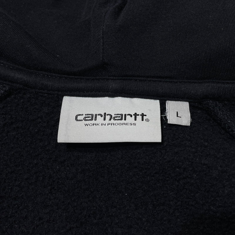 【中古品】【メンズ】 Carhartt WIP カーハート ワークインプログレス HOODED CHASE JACKET I026385 フーデッド チェース ジャケット 長袖 トップス ジップアップ パーカー 145-260925-yo-08-teih サイズ：L カラー：ダークネイビー 万代Net店