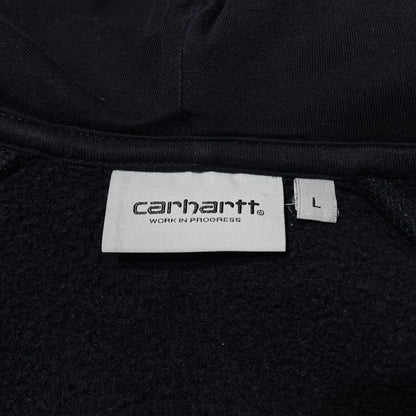 【中古品】【メンズ】 Carhartt WIP カーハート ワークインプログレス HOODED CHASE JACKET I026385 フーデッド チェース ジャケット 長袖 トップス ジップアップ パーカー 145-260925-yo-08-teih サイズ：L カラー：ダークネイビー 万代Net店