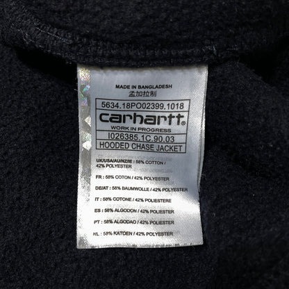 【中古品】【メンズ】 Carhartt WIP カーハート ワークインプログレス HOODED CHASE JACKET I026385 フーデッド チェース ジャケット 長袖 トップス ジップアップ パーカー 145-260925-yo-08-teih サイズ：L カラー：ダークネイビー 万代Net店