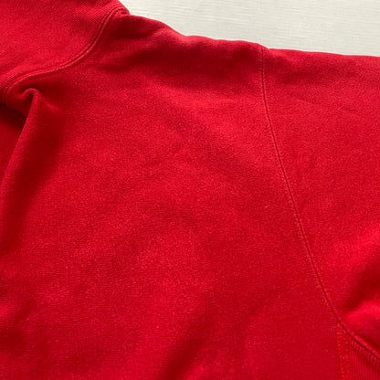 【中古品】【メンズ】 CHAMPION チャンピオン 90's REVERSE WEAVE HOODIE "CORNELL" 90年代 リバースウェーブ フーディ コーネル プルーオーバーパーカー 145-260923-sa-06-teih サイズ：XL カラー：レッド 万代Net店