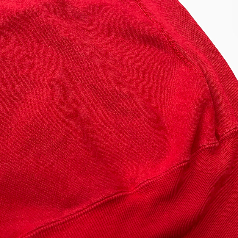 【中古品】【メンズ】 CHAMPION チャンピオン 90's REVERSE WEAVE HOODIE "CORNELL" 90年代 リバースウェーブ フーディ コーネル プルーオーバーパーカー 145-260923-sa-06-teih サイズ：XL カラー：レッド 万代Net店
