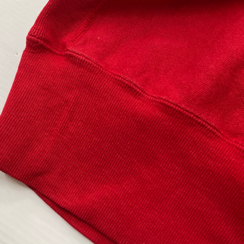 【中古品】【メンズ】 CHAMPION チャンピオン 90's REVERSE WEAVE HOODIE "CORNELL" 90年代 リバースウェーブ フーディ コーネル プルーオーバーパーカー 145-260923-sa-06-teih サイズ：XL カラー：レッド 万代Net店