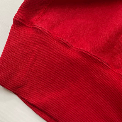 【中古品】【メンズ】 CHAMPION チャンピオン 90's REVERSE WEAVE HOODIE "CORNELL" 90年代 リバースウェーブ フーディ コーネル プルーオーバーパーカー 145-260923-sa-06-teih サイズ：XL カラー：レッド 万代Net店