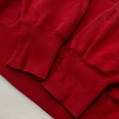 【中古品】【メンズ】 CHAMPION チャンピオン 90's REVERSE WEAVE HOODIE "CORNELL" 90年代 リバースウェーブ フーディ コーネル プルーオーバーパーカー 145-260923-sa-06-teih サイズ：XL カラー：レッド 万代Net店