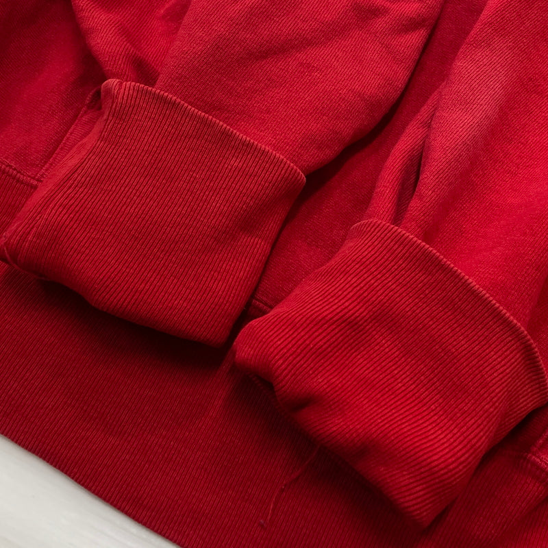 【中古品】【メンズ】 CHAMPION チャンピオン 90's REVERSE WEAVE HOODIE "CORNELL" 90年代 リバースウェーブ フーディ コーネル プルーオーバーパーカー 145-260923-sa-06-teih サイズ：XL カラー：レッド 万代Net店