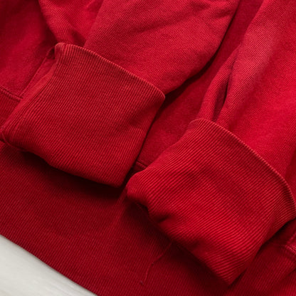 【中古品】【メンズ】 CHAMPION チャンピオン 90's REVERSE WEAVE HOODIE "CORNELL" 90年代 リバースウェーブ フーディ コーネル プルーオーバーパーカー 145-260923-sa-06-teih サイズ：XL カラー：レッド 万代Net店