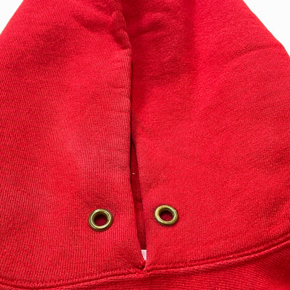 【中古品】【メンズ】 CHAMPION チャンピオン 90's REVERSE WEAVE HOODIE "CORNELL" 90年代 リバースウェーブ フーディ コーネル プルーオーバーパーカー 145-260923-sa-06-teih サイズ：XL カラー：レッド 万代Net店