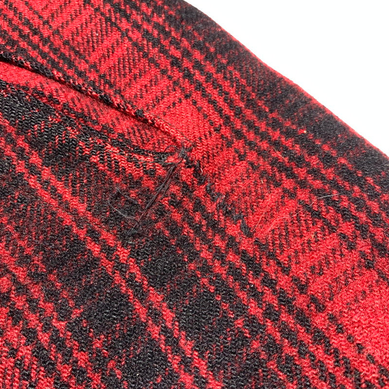 【現状渡し品】【メンズ】 WOO LRICH ウールリッチ 50's WOOL HUNTING JACKET VINTAGE 50年代 ウール ハンティング ジャケット アウター ヴィンテージ 144-260927-ko-15-teih サイズ：40 カラー：レッド 万代Net店