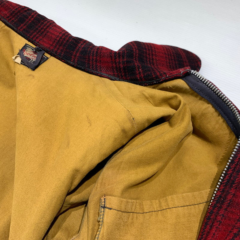 【現状渡し品】【メンズ】 WOO LRICH ウールリッチ 50's WOOL HUNTING JACKET VINTAGE 50年代 ウール ハンティング ジャケット アウター ヴィンテージ 144-260927-ko-15-teih サイズ：40 カラー：レッド 万代Net店