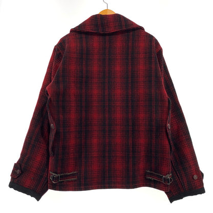 【現状渡し品】【メンズ】 WOO LRICH ウールリッチ 50's WOOL HUNTING JACKET VINTAGE 50年代 ウール ハンティング ジャケット アウター ヴィンテージ 144-260927-ko-15-teih サイズ：40 カラー：レッド 万代Net店