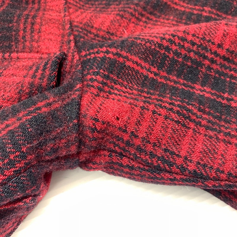 【現状渡し品】【メンズ】 WOO LRICH ウールリッチ 50's WOOL HUNTING JACKET VINTAGE 50年代 ウール ハンティング ジャケット アウター ヴィンテージ 144-260927-ko-15-teih サイズ：40 カラー：レッド 万代Net店