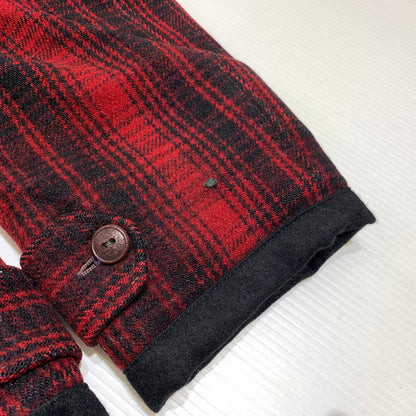 【現状渡し品】【メンズ】 WOO LRICH ウールリッチ 50's WOOL HUNTING JACKET VINTAGE 50年代 ウール ハンティング ジャケット アウター ヴィンテージ 144-260927-ko-15-teih サイズ：40 カラー：レッド 万代Net店