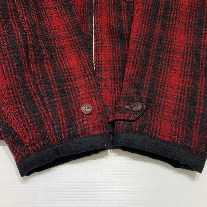 【現状渡し品】【メンズ】 WOO LRICH ウールリッチ 50's WOOL HUNTING JACKET VINTAGE 50年代 ウール ハンティング ジャケット アウター ヴィンテージ 144-260927-ko-15-teih サイズ：40 カラー：レッド 万代Net店
