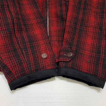 【現状渡し品】【メンズ】 WOO LRICH ウールリッチ 50's WOOL HUNTING JACKET VINTAGE 50年代 ウール ハンティング ジャケット アウター ヴィンテージ 144-260927-ko-15-teih サイズ：40 カラー：レッド 万代Net店