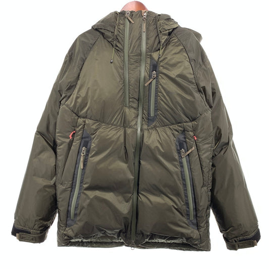 【中古品】【メンズ】 NANGA ナンガ AURORA LIGHT STAND-COLAR DOWN JACKET F000004 オーロラ ライト ダウンジャケット アウター 144-260923-ko-18-teih サイズ：XL カラー：カーキ 万代Net店