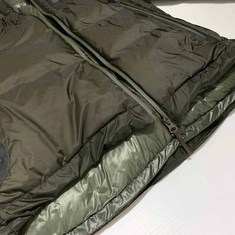 【中古品】【メンズ】 NANGA ナンガ AURORA LIGHT STAND-COLAR DOWN JACKET F000004 オーロラ ライト ダウンジャケット アウター 144-260923-ko-18-teih サイズ：XL カラー：カーキ 万代Net店