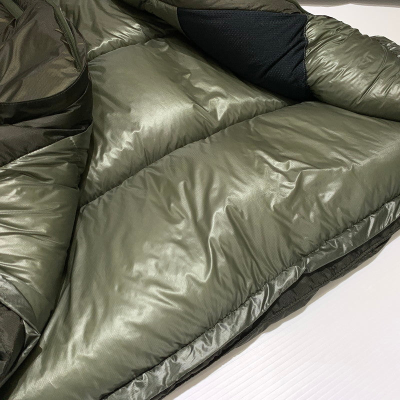 【中古品】【メンズ】 NANGA ナンガ AURORA LIGHT STAND-COLAR DOWN JACKET F000004 オーロラ ライト ダウンジャケット アウター 144-260923-ko-18-teih サイズ：XL カラー：カーキ 万代Net店
