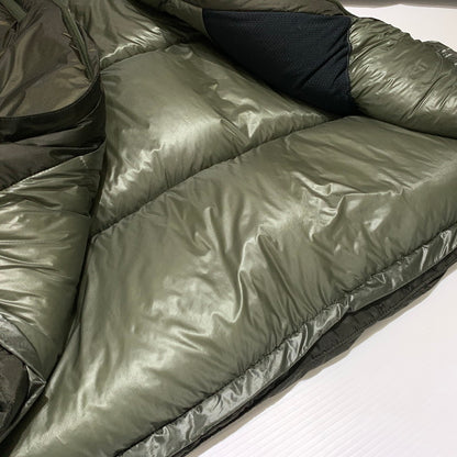 【中古品】【メンズ】 NANGA ナンガ AURORA LIGHT STAND-COLAR DOWN JACKET F000004 オーロラ ライト ダウンジャケット アウター 144-260923-ko-18-teih サイズ：XL カラー：カーキ 万代Net店