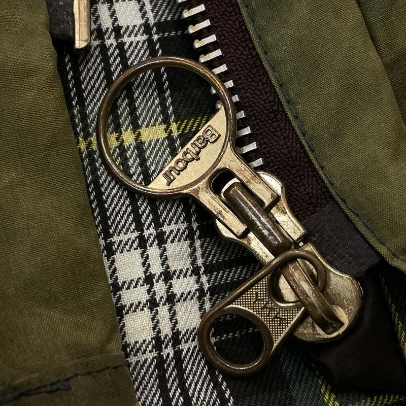 【現状渡し品】【メンズ】 BARBOUR バーブァー 90's GAMEFAIR JACKET 90年代 ゲームフェア ジャケット アウター 145-260923-sa-03-teih サイズ：42 カラー：カーキ 万代Net店