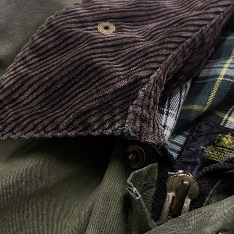 【現状渡し品】【メンズ】 BARBOUR バーブァー 90's GAMEFAIR JACKET 90年代 ゲームフェア ジャケット アウター 145-260923-sa-03-teih サイズ：42 カラー：カーキ 万代Net店