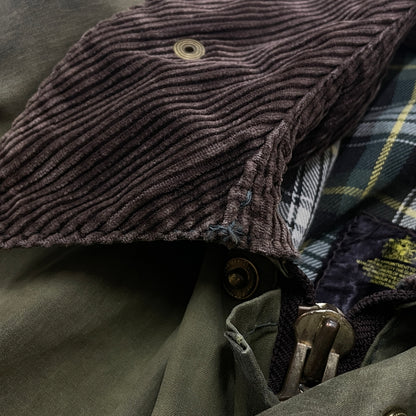 【現状渡し品】【メンズ】 BARBOUR バーブァー 90's GAMEFAIR JACKET 90年代 ゲームフェア ジャケット アウター 145-260923-sa-03-teih サイズ：42 カラー：カーキ 万代Net店