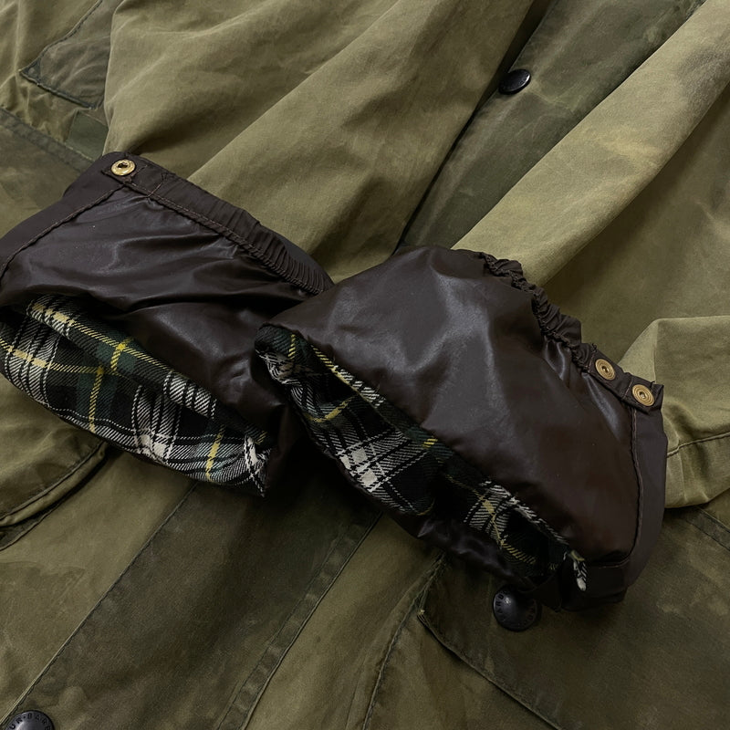 【現状渡し品】【メンズ】 BARBOUR バーブァー 90's GAMEFAIR JACKET 90年代 ゲームフェア ジャケット アウター 145-260923-sa-03-teih サイズ：42 カラー：カーキ 万代Net店
