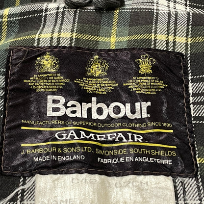【現状渡し品】【メンズ】 BARBOUR バーブァー 90's GAMEFAIR JACKET 90年代 ゲームフェア ジャケット アウター 145-260923-sa-03-teih サイズ：42 カラー：カーキ 万代Net店
