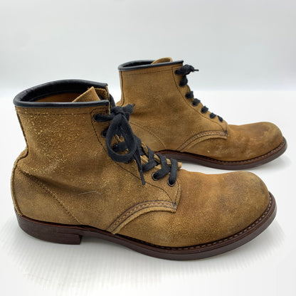 【中古品】【メンズ】 RED WING レッドウィング BLACKSMITH BOOTS 9162 ブラックスミス ブーツ 靴 ラウンドトゥ 164-260929-ko-22-teih サイズ：27cm カラー：ブラウン 万代Net店