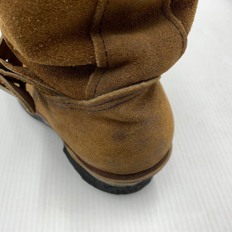 【現状渡し品】【メンズ】 RED WING レッドウィング SUEDE ENGINEER BOOTS 8178 スエード エンジニアブーツ 靴 ロングブーツ 164-260929-ko-23-teih サイズ：USA8 カラー：ブラウン 万代Net店