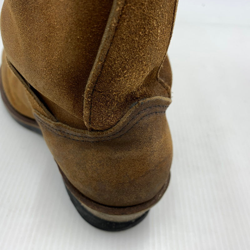 【現状渡し品】【メンズ】 RED WING レッドウィング SUEDE ENGINEER BOOTS 8178 スエード エンジニアブーツ 靴 ロングブーツ 164-260929-ko-23-teih サイズ：USA8 カラー：ブラウン 万代Net店