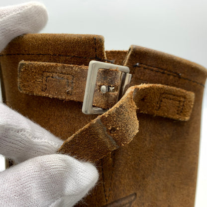 【現状渡し品】【メンズ】 RED WING レッドウィング SUEDE ENGINEER BOOTS 8178 スエード エンジニアブーツ 靴 ロングブーツ 164-260929-ko-23-teih サイズ：USA8 カラー：ブラウン 万代Net店